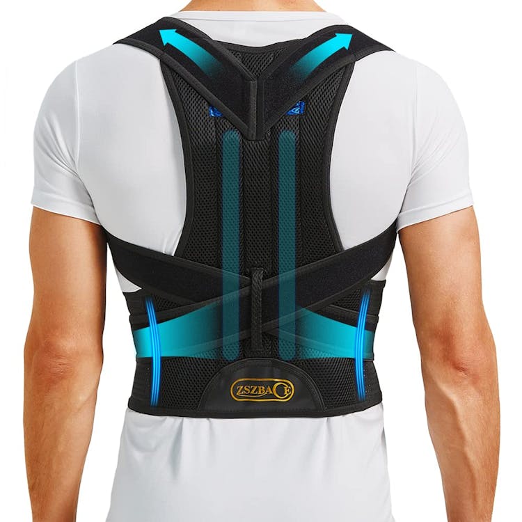 ZSZBACE Upgraded Back Brace Posture Corrector for Women and Men
