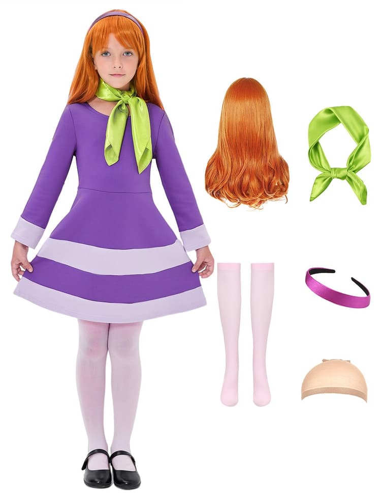 purple dress daphne costume Daphne Purple Costume Dress