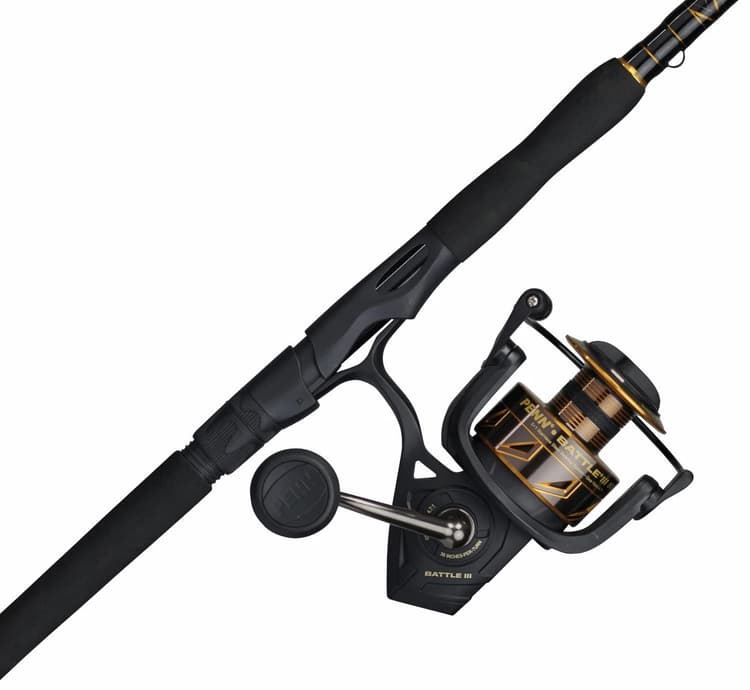 Penn Battle III Spinning Reel and Fishing Rod Combo Penn Battle III Spinning Reel and Fishing Rod Combo