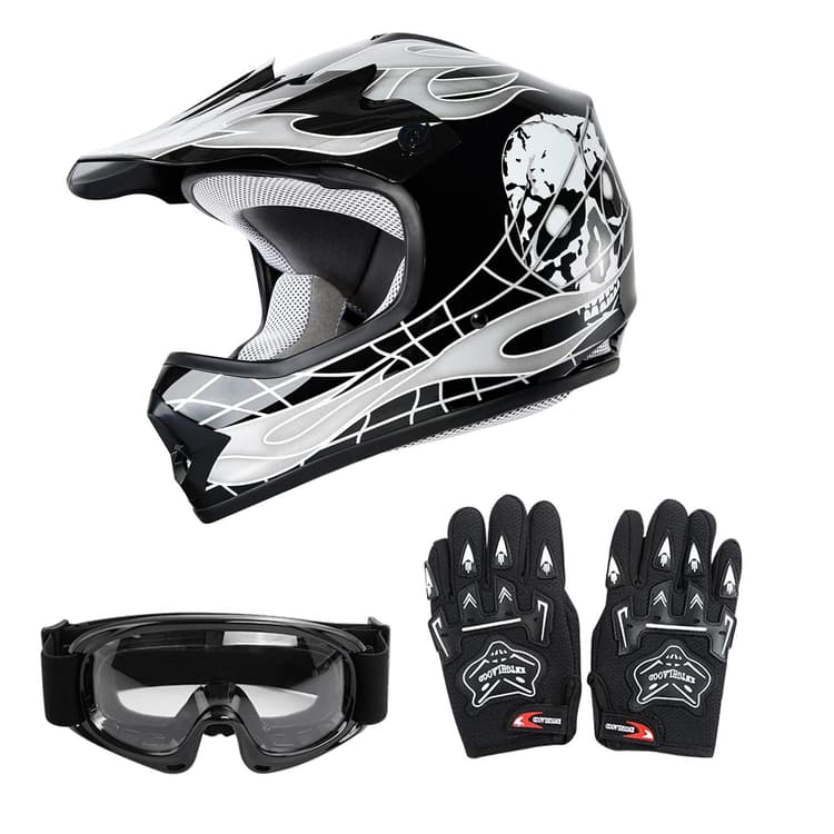 SLMOTO Youth Kids Dot Helmet Motorcycle Motocross SLMOTO Youth Kids Dot Helmet Motorcycle Motocross