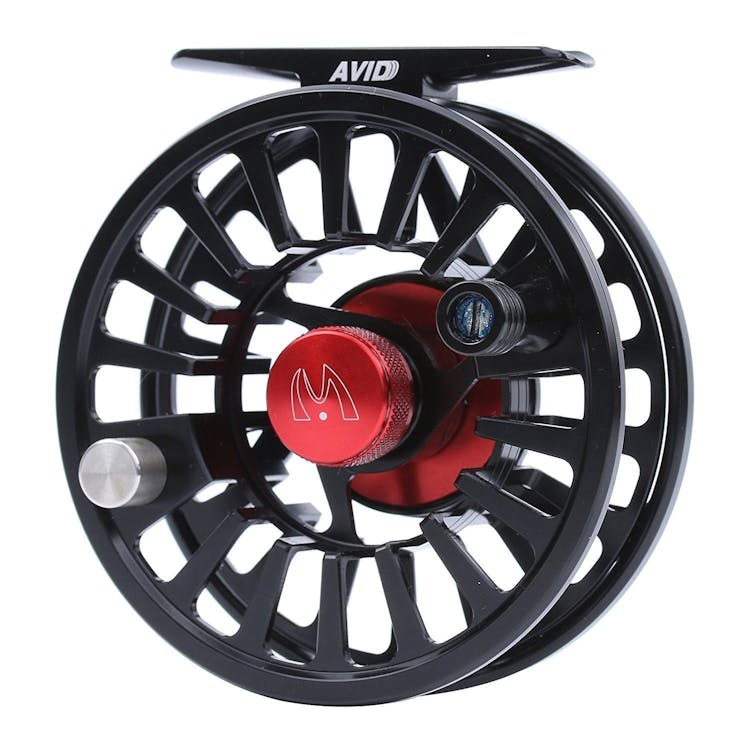 Maxcatch Fly Fishing Reel with CNC-machined Aluminum Body Avid Series Best  Value - 1/3, 3/4, 5/6, 7/8, 9/10 Weights(Black, Green, Blue) Fly Reel Matte  Black 3/4wt